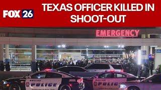 Dallas, Texas police officer killed during shoot-out with suspect, 2 others injured