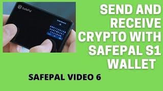 Send Receive Crypto using SafePal S1 wallet by FX Mariner SafePal Video 6