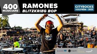 Blitzkrieg Bop (RAMONES) - 400 musicians - @CITYROCKS(The biggest rock band in Central Europe) 2023