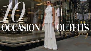 10 OCCASION OUTFITS FOR SPRING 2024 | Karen Millen Dresses, Wedding Guest, Races Haul