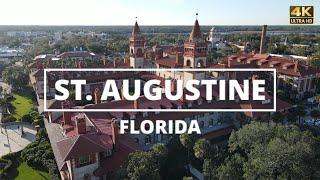 St. Augustine, Florida - [4K] Drone Tour