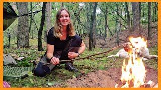 24h Overnighter mit zwei Hunden | Bushcraft | Stockbrot | Outdoor Anca