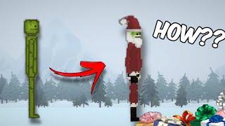 How to MAKE SANTA??? | Melon Playground