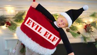 Evil Elf is BACK! Mom is STILL Missing!!