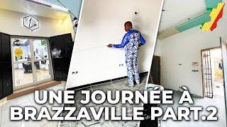 JE TE VLOG UNE JOURNÉE COMPLÈTE AVEC MOI À BRAZZAVILLE . (CHANTIER, MANDARINE, MOUNGALI)