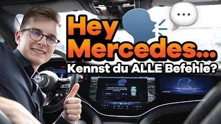 "HEY MERCEDES" - Kennst du ALLE Sprachbefehle von MBUX? Die Sprachbedienung vollumfänglich erklärt