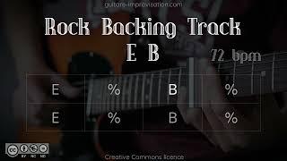 Rock Backing Track (E B)