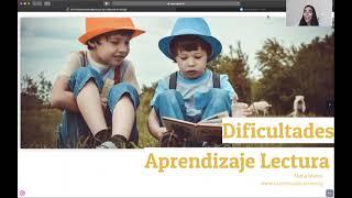 Detectar e Intervenir las Dificultades Aprendizaje Lecto-escritura