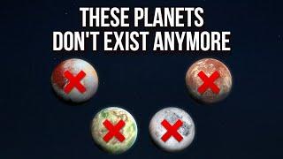 The Sad Sunset Of Planets That No Longer Exist