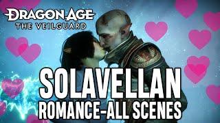 Dragon Age: The Veilguard - Solas and Lavellan Romance - All Scenes (SPOILERS!)