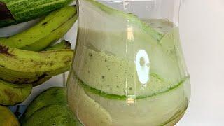 4 Ingredients Cucumber Smoothie For Weight Loss