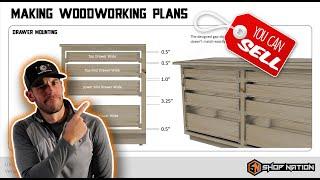 How I Make Woodworking Plans // Woodworking Business