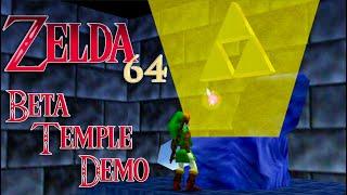 Zelda64: Beta 1996 Temple Demo; Ocarina of Time Romhack/Mod