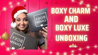 BASE BOX AND BOXY LUXE UNBOXING | DECEMBER 2022 | PR