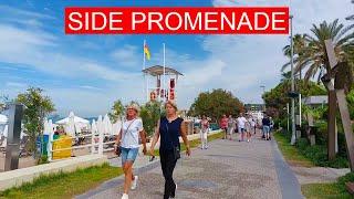 Side HEUTE Promenade. Strand. Meer. Türkei 9.5.2024 #side #türkei #sideturkey
