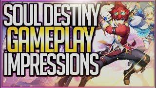 Soul Destiny Mobile Gameplay - Impressions (2019) New MMORPG 2019