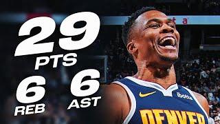 Russell Westbrook (29 PTS) GOES OFF in The Mile High City! | November 6, 2024