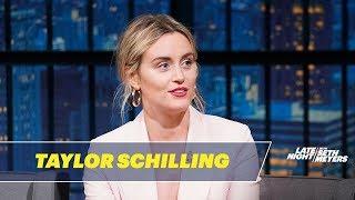 Taylor Schilling's French Bulldog Can Talk