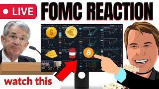  LIVE FOMC Reaction With Brian Beamish + Market Analysis: Bitcoin, S&P 500, DXY