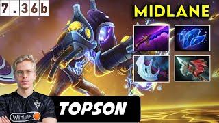 Topson Arc Warden Midlane - Dota 2 Patch 7.36b Pro Pub Gameplay