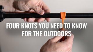 4 Knots You Need To Know for the Outdoors