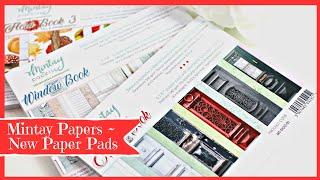 Mintay Papers ~ NEW PRODUCTS ~ Specialty Books Paper Pads