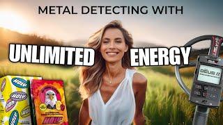 10 Hole Challenge || Metal Detecting 'All Night Long' With HOLY Energy Drinks