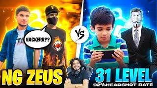 31 Level Player Making Fool On Youtuber's Live Stream ? Garena Free Fire