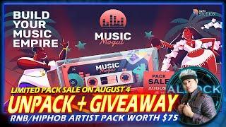 MUSIC MOGUL NFT HIPHOP/RNB ARTIST PACK UNPACKING AND GIVEAWAY PART 2