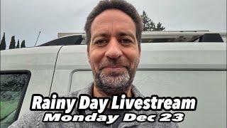 Rainy Day Livestream Monday Dec 23