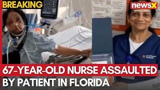 Watch: US Man Brutally Assaults 67-yr-old Indian-origin Nurse Inside a Hospital in Florida