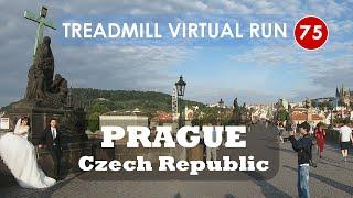 Treadmill Virtual Run 75: Prague, Czech Republic