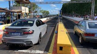 BMW M3 NA ARRANCADA DOS 201M - BMW M3 VS GOL TURBO DE RUA - XANADU