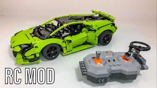 Lamborghini Huracan RC MOD Lego Technic 42161