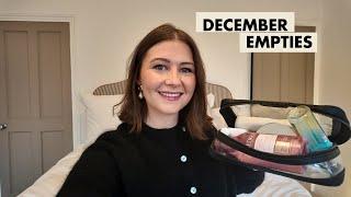 December Empties I Vlogmas day 15