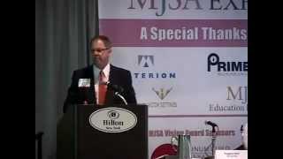 Eugene Brill speaking at MJSA 2012