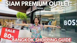 Cheap Shopping in Bangkok | Siam Premium Outlet Mall | Amazing Discounts | Bangkok Shopping Guide