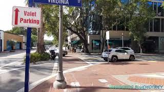 4K Coconut Grove Walking Tour , Miami FL , December 2022