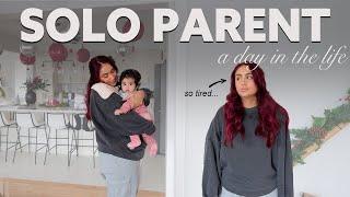 Day In The Life of A SOLO MOM | this is so hard...