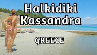 Kassandra Greece Best Places | Full Walking tour 4K Halkidiki