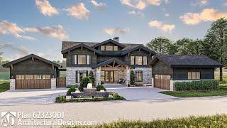 House Plan 623230DJ | Unbelievable Walkthrough Unique Craftsman Home