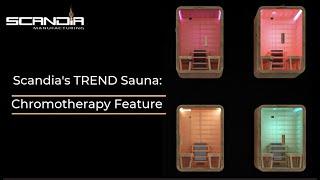 Amazing Home Sauna with Chromotherapy Feature
