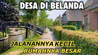 JALANAN DI PEDESAAN BELANDA | DESA GIETHOORN DI BELANDA