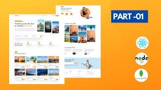 MERN Stack Tours & Travels Booking Website Design Using ReactJs, Node Js, MongoDB | Mern Project