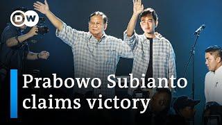 Defense Minister Prabowo Subianto set to become Indonesian president | DW News