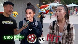 Are You Smarter Than A 5th Grader HARVARD vs. MIT Edition $100 Prize   | BOSxJZ0 Tour Ep. 14