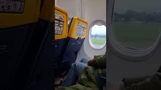 21 March 2022 Ryanair Airplane Taking off