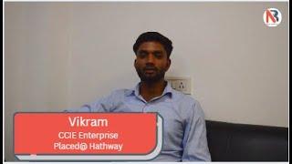 Vikram’s Journey: CCIE Enterprise Training at Network Bulls & Placement at Hathway! 