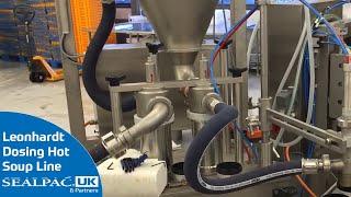 Complete Line for Hot Soup with Leonhardt Dosing Solution | Ready Meal Manufacturing