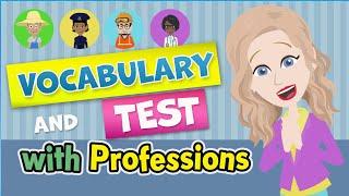 English Vocabulary and listening test : Farmer, Police officer,Construction worker,Doctor #language